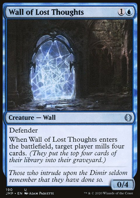 Wall of Lost Thoughts